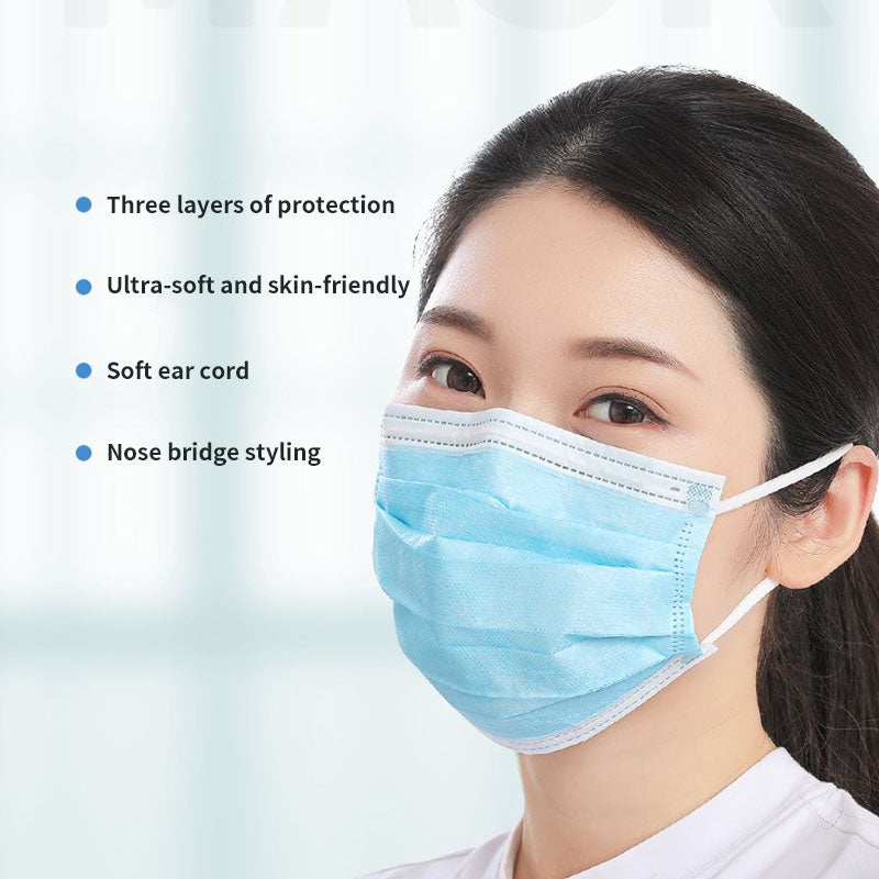 Disposable Face Masks for Children Individually Wrapped (50 Pieces)