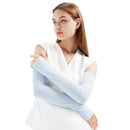 Arm Sleeves UPF50+ Sun Protective Arm Sleeves Fingerless Long Gloves