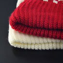 Snowflake Elk Knitted Hat Acrylic Wool Ball Wool Hat
