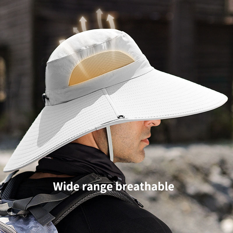 Fisherman hat Quick-drying Sun Hat Outdoor UV Protection Sunscreen Breathable Mountaineering Fishing