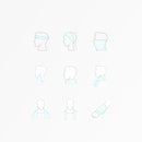 Cool Towel 6 Pack Ice Towel, 40"x12" Gym Towels for Men Women, Soft Breathable Chilly Towel for Yoga, Sport, Gym, Fitness, Golf, Running and More Activities