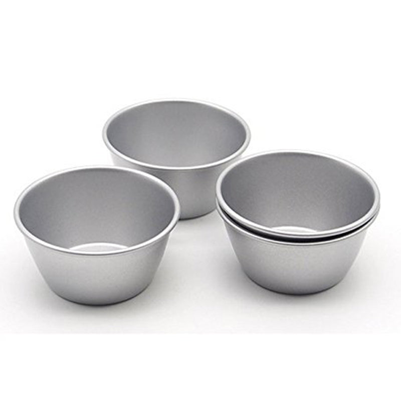 Pack of 8 Individual Molds/ Chocolate Molten Pans/ Pudding Cups