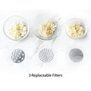 Potato Ricer Set with 3 Ricing Discs- Premium Stainless Steel Baby Food Strainer, Fruit Masher, and Food Press with Ergonomic Comfort Grip