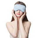 100% Mulberry Silk Sleep Eye Mask – 19 Momme Lightweight Light-Blocking Cover for Rest & Travel