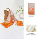 Orange Ginkgo Leaf 16 x 63 in Variant