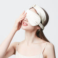 Pearl White 19 Momme Eye Mask Variant