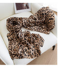 Mulberry Silk Long Scarf with Printed Patterns – Lightweight, Breathable Vintage Shawl for Spring, 69 x 43 in