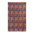 Mulberry Silk Long Scarf for Women – Lightweight Floral Print Shawl Wrap for Spring, 69 x 43 in