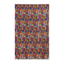 Mulberry Silk Long Scarf for Women – Lightweight Floral Print Shawl Wrap for Spring, 69 x 43 in