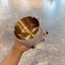 Overhead shot with ruler showing exact 10 cm x 10 cm dimensions