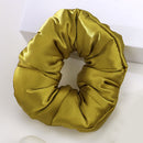 30 Momme 100% Mulberry Silk Scrunchie – Padded Hair Tie for Women, 20 Color Options, Handcrafted