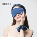 100% Mulberry Silk Sleep Eye Mask – 19 Momme Lightweight Light-Blocking Cover for Rest & Travel