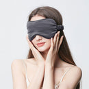 Dark Gray 19 Momme Eye Mask Variant