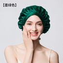 100% Mulberry Silk Sleep Cap – 19 Momme Thick Double-Layer Hair Care Bonnet for Frizz-Free Hair