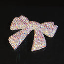 White bow accent piece demonstrating clean, crisp contrast