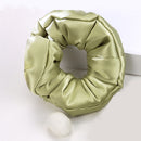 30 Momme 100% Mulberry Silk Scrunchie – Padded Hair Tie for Women, 20 Color Options, Handcrafted