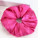 30 Momme 100% Mulberry Silk Scrunchie – Padded Hair Tie for Women, 20 Color Options, Handcrafted