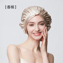 100% Mulberry Silk Sleep Cap – 19 Momme Thick Double-Layer Hair Care Bonnet for Frizz-Free Hair