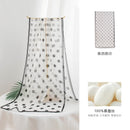 Mulberry Silk Long Scarf – 96%+ Pure Silk Polka Dot & Floral Print Lightweight Shawl for Spring and Summer
