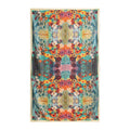 Mulberry Silk Long Scarf for Women – Lightweight Floral Print Shawl Wrap for Spring, 69 x 43 in