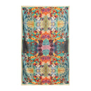 Mulberry Silk Long Scarf for Women – Lightweight Floral Print Shawl Wrap for Spring, 69 x 43 in