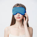 100% Mulberry Silk Sleep Eye Mask – 19 Momme Lightweight Light-Blocking Cover for Rest & Travel