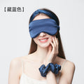 100% Mulberry Silk Sleep Eye Mask – 16 Momme Double-Side Real Silk, Light-Blocking, Gentle on Skin, Custom Logo Embroidery Available