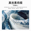 Mulberry Silk Long Scarf with Bohemian Floral Print – Lightweight Spring Shawl for Women