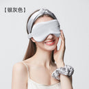 100% Mulberry Silk Sleep Eye Mask – 19 Momme Lightweight Light-Blocking Cover for Rest & Travel