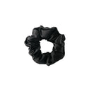 Ruffled Silk Hair Scrunchie – 16mm Mulberry Silk Ponytail Holder, Vintage Korean Style Hair Tie