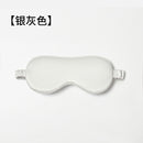 Silver Gray (22 Momme Glossy Silk) 22 Momme Eye Mask (approx. 8.7 x 3.9 in) Variant