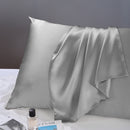 19 Momme Mulberry Silk Pillowcase – Solid Color Envelope Closure for Smooth, Healthy Sleep