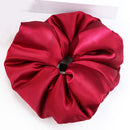 30 Momme 100% Mulberry Silk Scrunchie – Padded Hair Tie for Women, 20 Color Options, Handcrafted