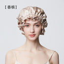 100% Mulberry Silk Sleep Cap – 19 Momme Thick Double-Layer Hair Care Bonnet for Frizz-Free Hair