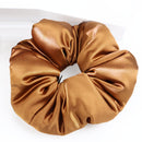 30 Momme 100% Mulberry Silk Scrunchie – Padded Hair Tie for Women, 20 Color Options, Handcrafted