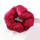 30 Momme 100% Mulberry Silk Scrunchie – Padded Hair Tie for Women, 20 Color Options, Handcrafted