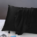 19 Momme Mulberry Silk Pillowcase – Solid Color Envelope Closure for Smooth, Healthy Sleep