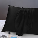 19 Momme Mulberry Silk Pillowcase – Solid Color Envelope Closure for Smooth, Healthy Sleep