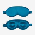 3D Embroidered Silk Sleep Mask – 19 Momme Mulberry Silk Light-Blocking Eye Mask for Sleeping