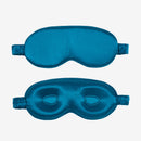 3D Embroidered Silk Sleep Mask – 19 Momme Mulberry Silk Light-Blocking Eye Mask for Sleeping