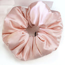 30 Momme 100% Mulberry Silk Scrunchie – Padded Hair Tie for Women, 20 Color Options, Handcrafted