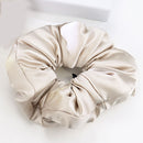 30 Momme 100% Mulberry Silk Scrunchie – Padded Hair Tie for Women, 20 Color Options, Handcrafted