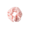 Ruffled Silk Hair Scrunchie – 16mm Mulberry Silk Ponytail Holder, Vintage Korean Style Hair Tie