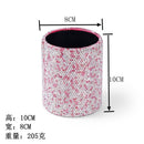 Contour and highlight brushes placed side-by-side showing contrast in size and density