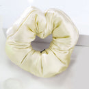 30 Momme 100% Mulberry Silk Scrunchie – Padded Hair Tie for Women, 20 Color Options, Handcrafted