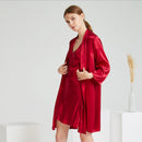 19 Momme 100% Mulberry Silk Robe – Lightweight Luxury Loungewear