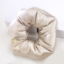 30 Momme 100% Mulberry Silk Scrunchie – Padded Hair Tie for Women, 20 Color Options, Handcrafted