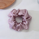 Mulberry Silk Scrunchie – Gentle on Hair, Large Chiffon Style in 12 Colors, 4 in / 6 in