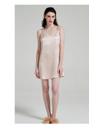 100% Mulberry Silk Camisole & Robe Sleepwear Set, 19 Momme, 2-Piece Loungewear