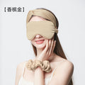 100% Mulberry Silk Sleep Eye Mask – 16 Momme Double-Side Real Silk, Light-Blocking, Gentle on Skin, Custom Logo Embroidery Available
